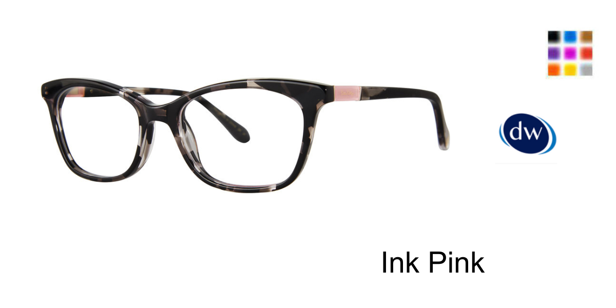 Ink Pink Lilly Pulitzer Dunham Eyeglasses