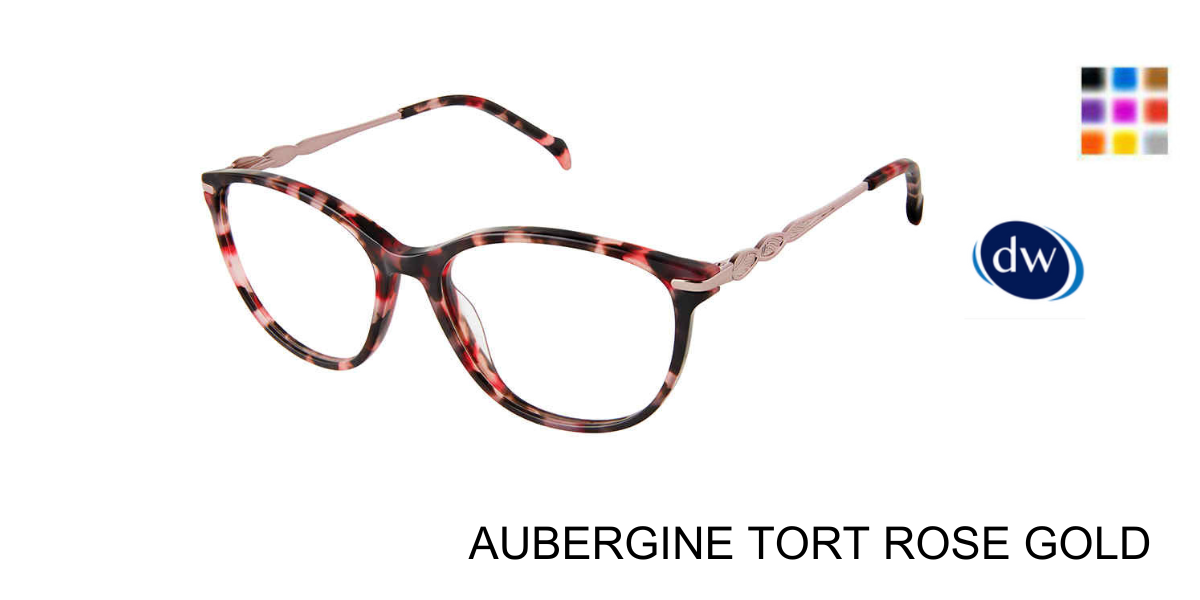 AUBERGINE TORT ROSE GOLD SF-640