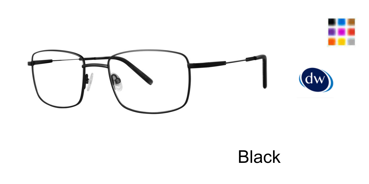 Black Elliott Ives Clem Eyeglasses