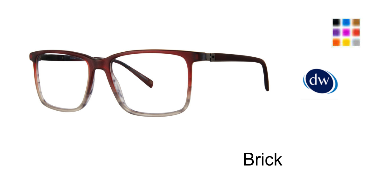 Brick Elliott Ives Banyan Eyeglasses