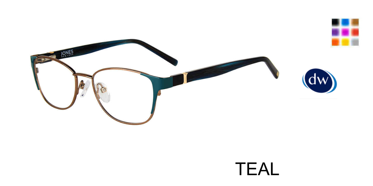 TEAL Jones New York VJOP154 Eyeglasses