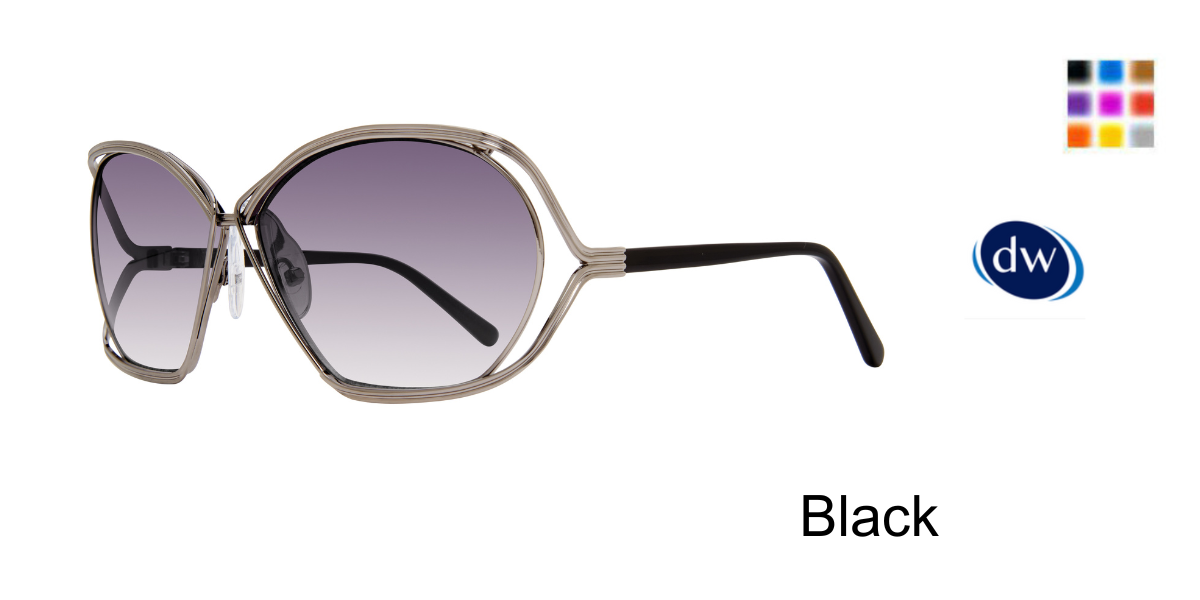 Black Serafina Gerri Eyeglasses