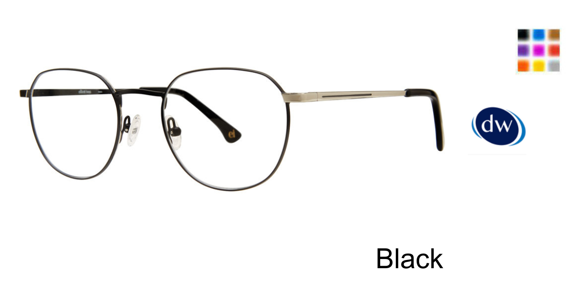 Black Elliott Ives Aralia Eyeglasses