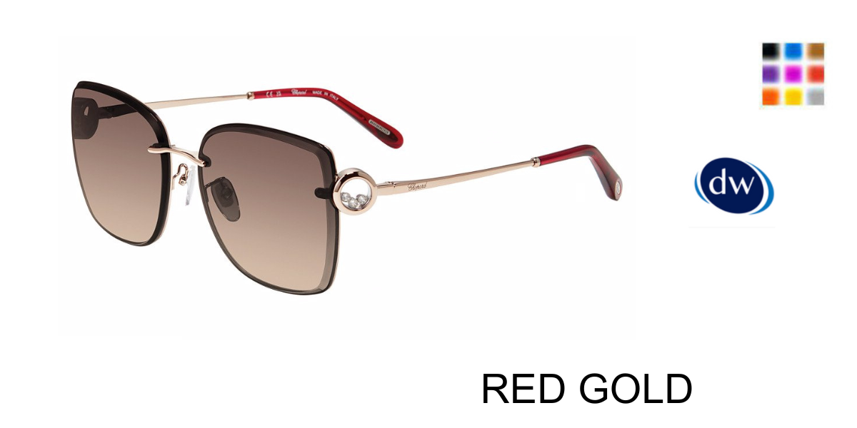 RED GOLD Chopard SCHL29S Eyeglasses