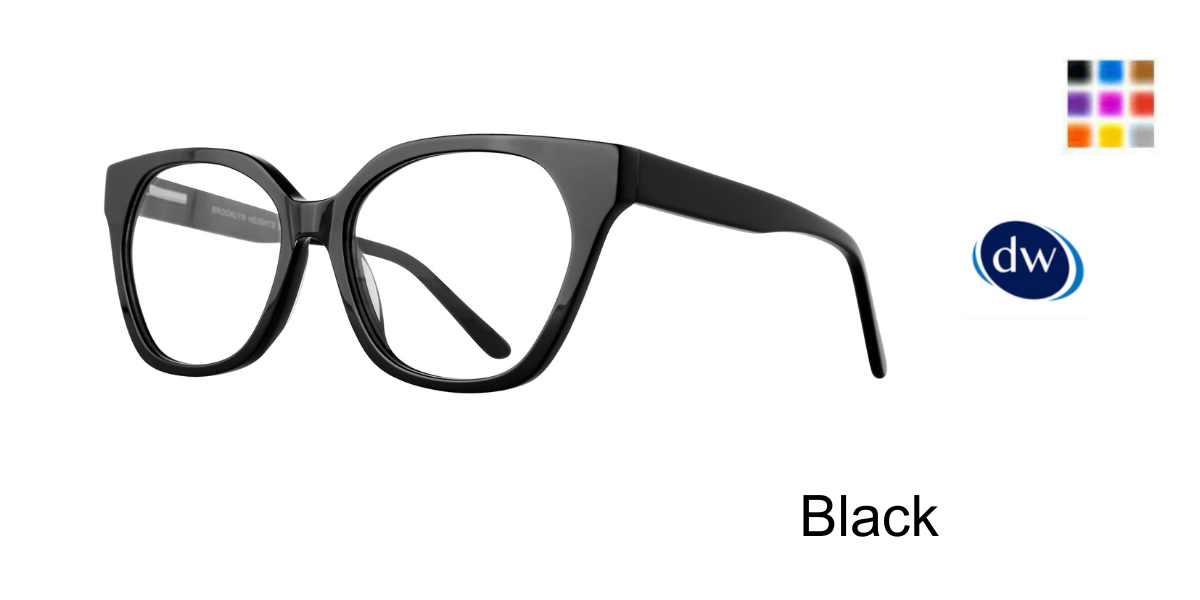 Black Brooklyn Heights Josie Eyeglasses