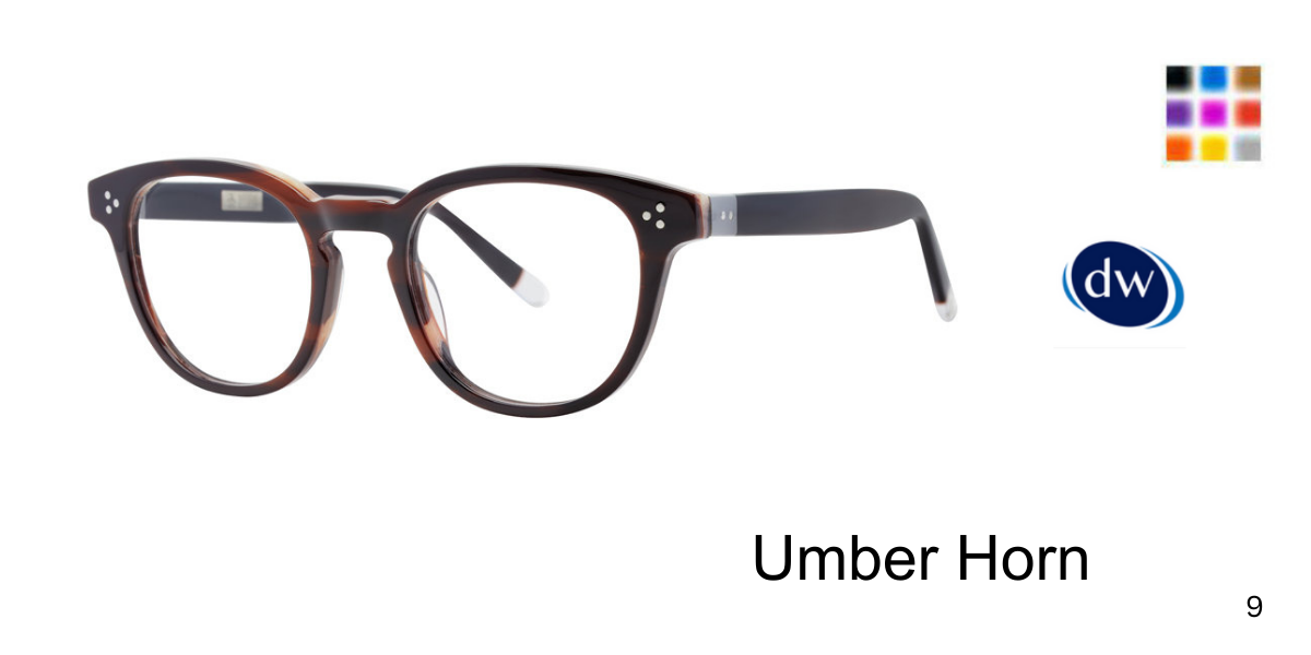 Umber Horn Original Penguin The Woodland Eyeglasses