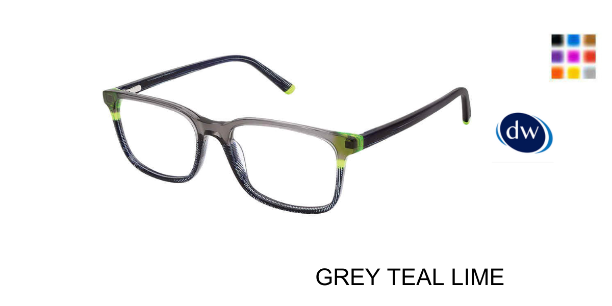 GREY TEAL LIME Superflex Kids SFK-308