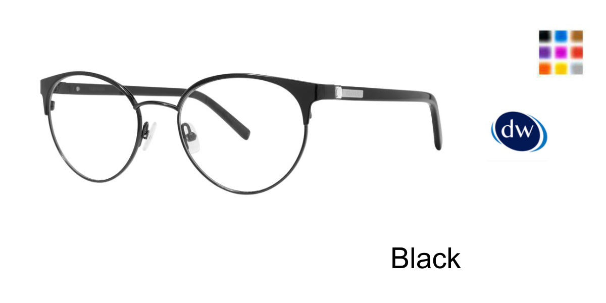 Black Vera Wang Dree Eyeglasses