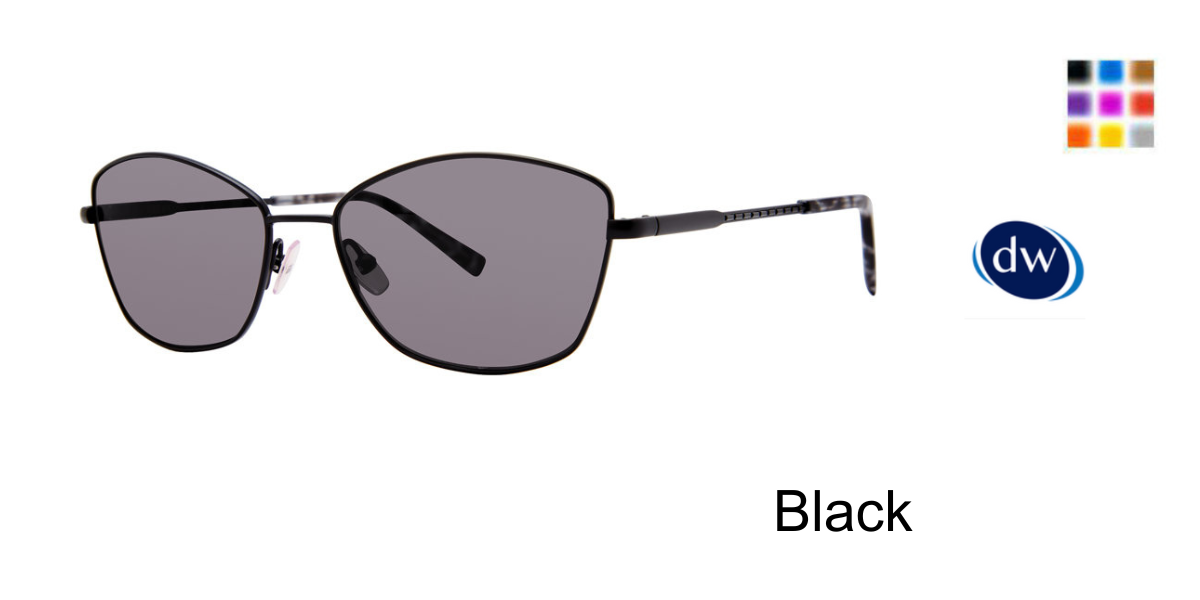 Black       Vera Wang Janelle Sunglasses