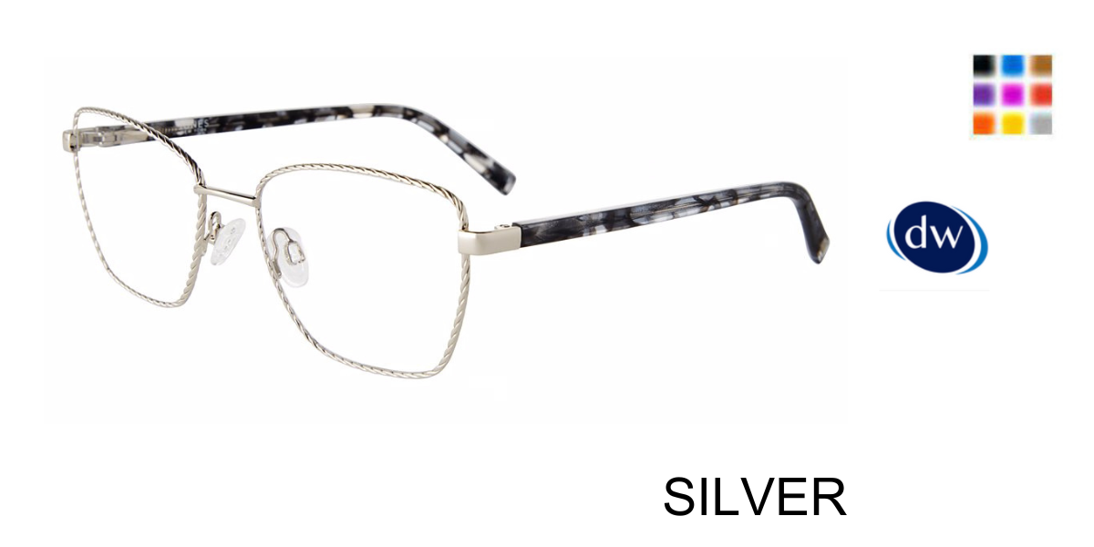SILVER Jones New York VJON503 Eyeglasses