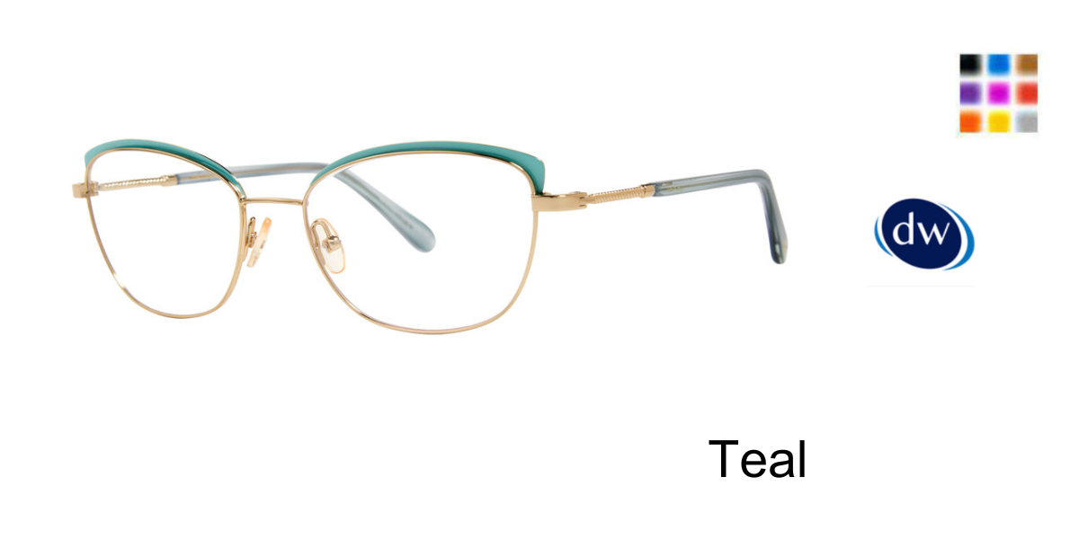 Teal Lilly Pulitzer Shelli Eyeglasses