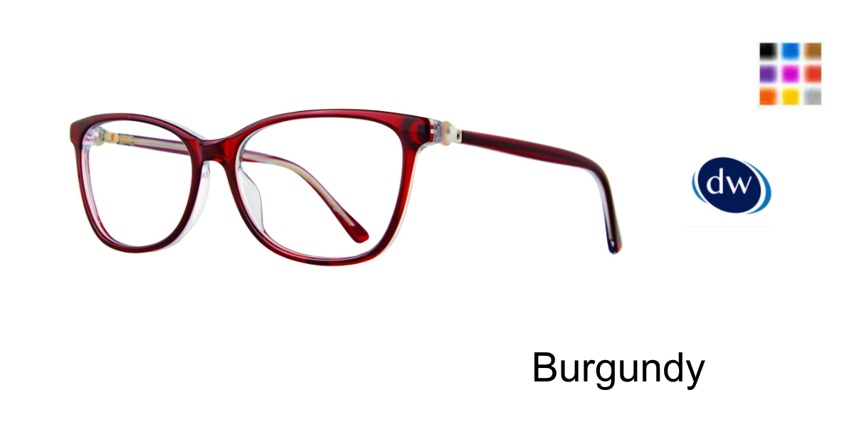 Burgundy Serafina Tabitha Eyeglasses