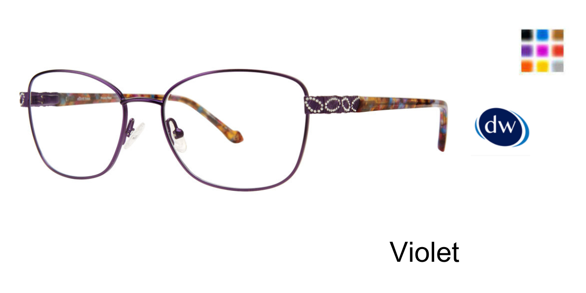 Violet Elliott Ives Prickly Pear Eyeglasses