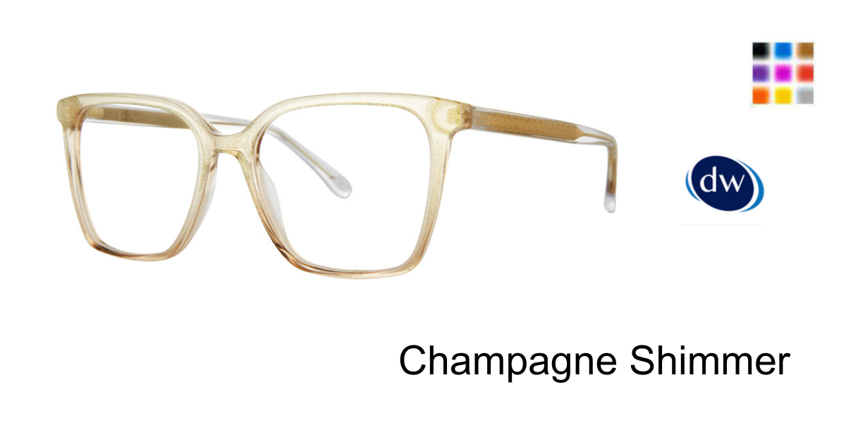 Champagne Shimmer Lilly Pulitzer Porsha Eyeglasses