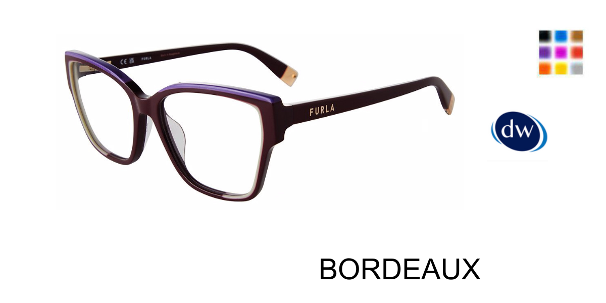 BORDEAUX Furla VFU718 Eyeglasses