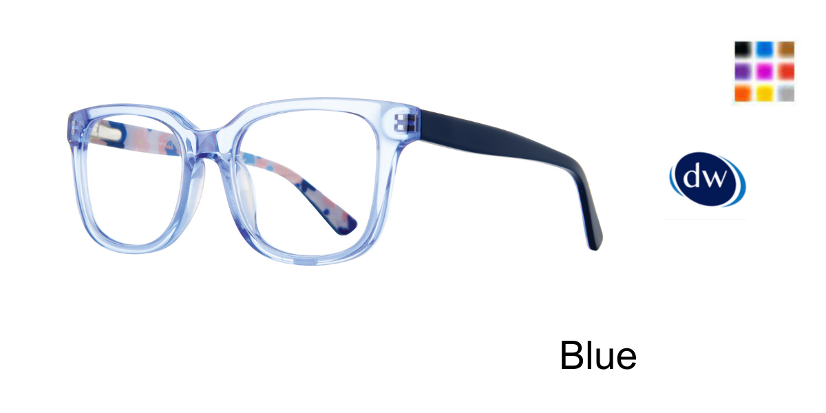 Blue Eight to Eighty Darla Eyeglasses