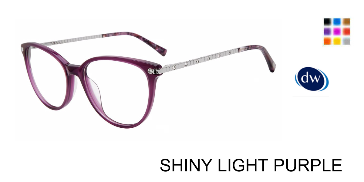 SHINY LIGHT PURPLE Jones New York VJON790 Eyeglasses