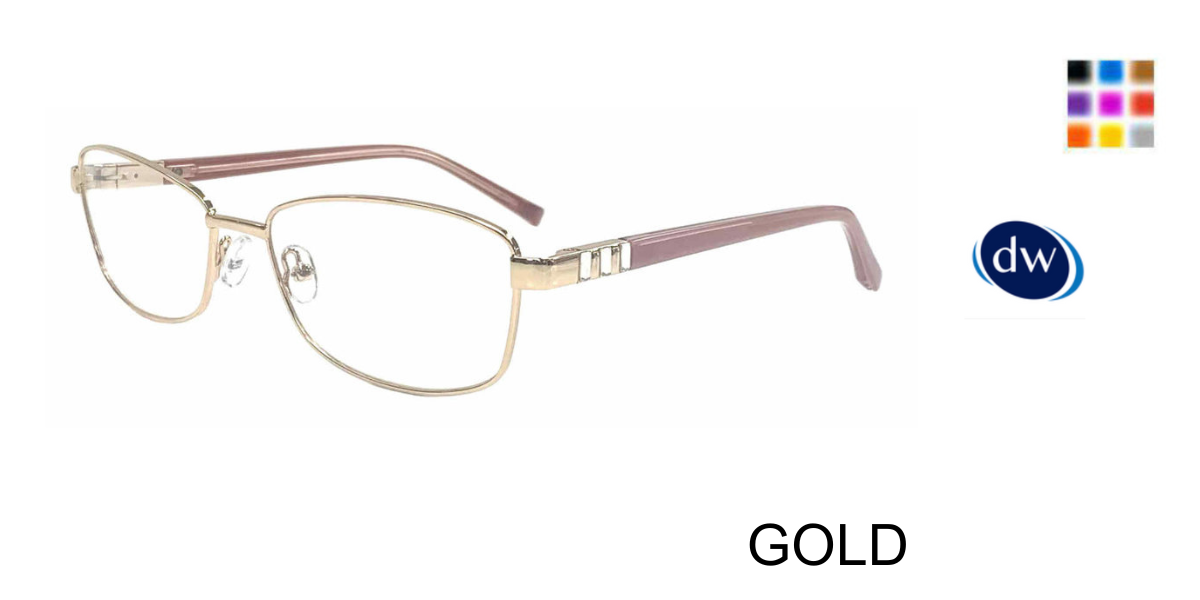 GOLD Jones New York VJON502 Eyeglasses