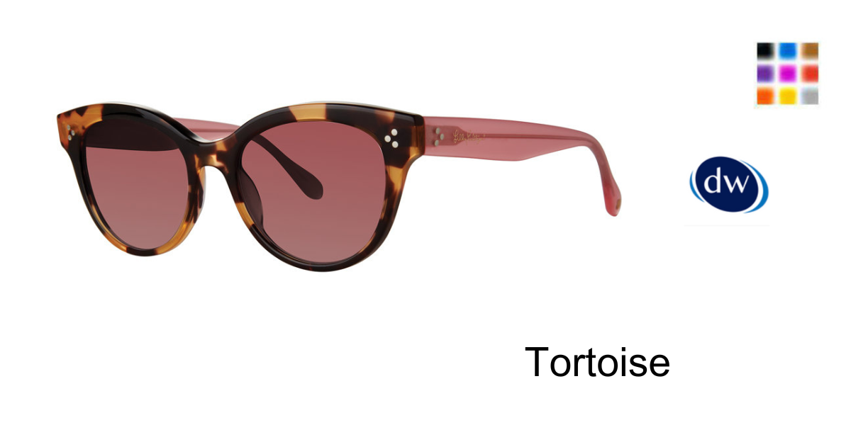 Tortoise Lilly Pulitzer Marsala Sunglasses