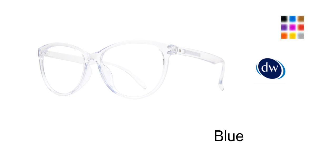 Blue Eight to Eighty Patty Eyeglasses