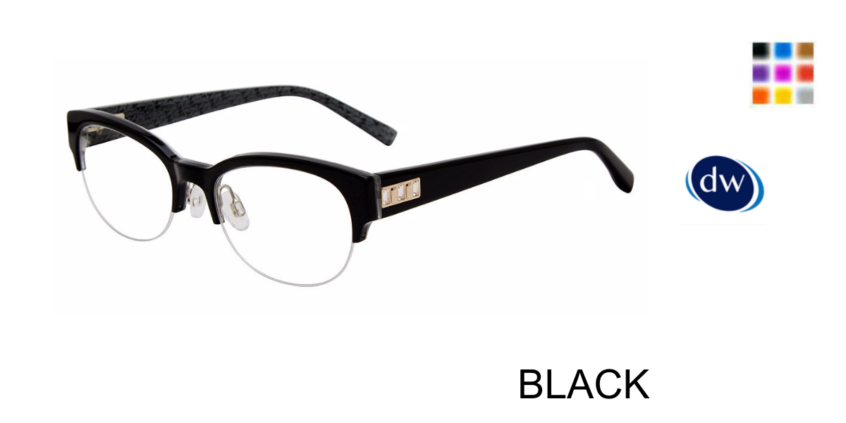 BLACK Jones New York VJOP251 Eyeglasses
