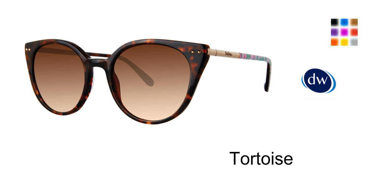 Tortoise Lilly Pulitzer Montauk Sunglasses