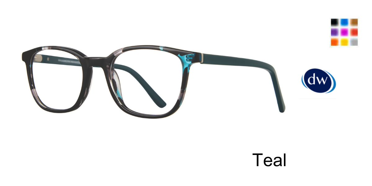 Teal Brooklyn Heights Barclay Eyeglasses
