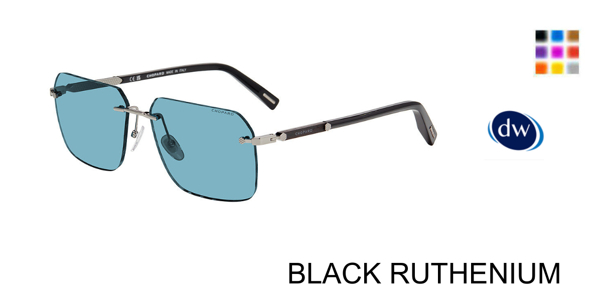 BLACK RUTHENIUM Chopard SCHL75 Eyeglasses
