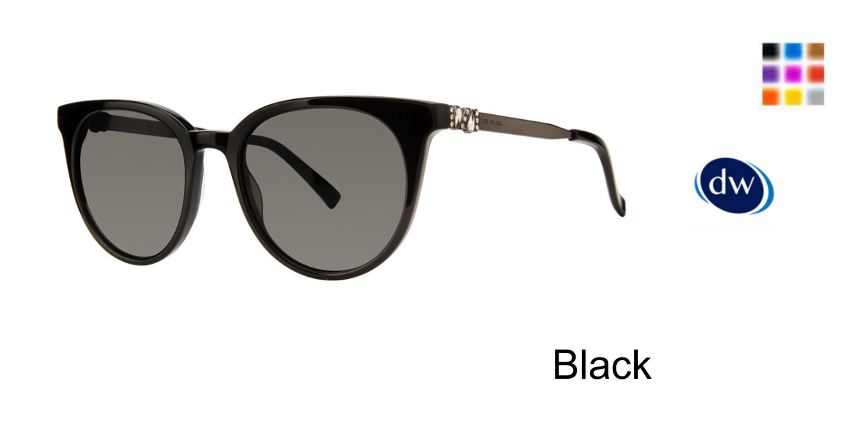 Black Vera Wang Shamari Sunglasses