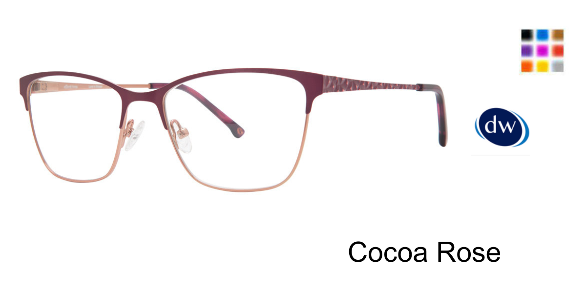 Cocoa Rose Elliott Ives Lady's Slipper Eyeglasses