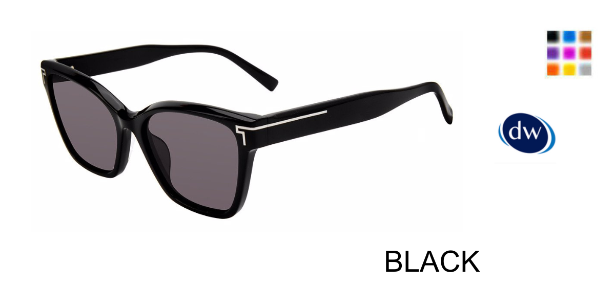 BLACK TUMI SUN STU512 Sunglasses