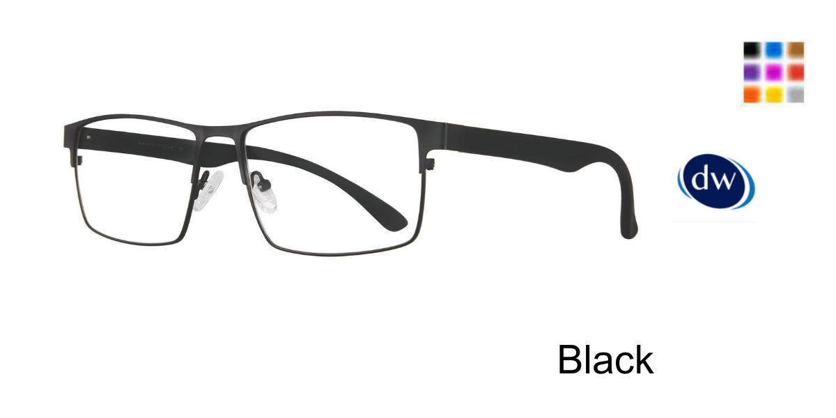 Black Maxx Bruiser Eyeglasses