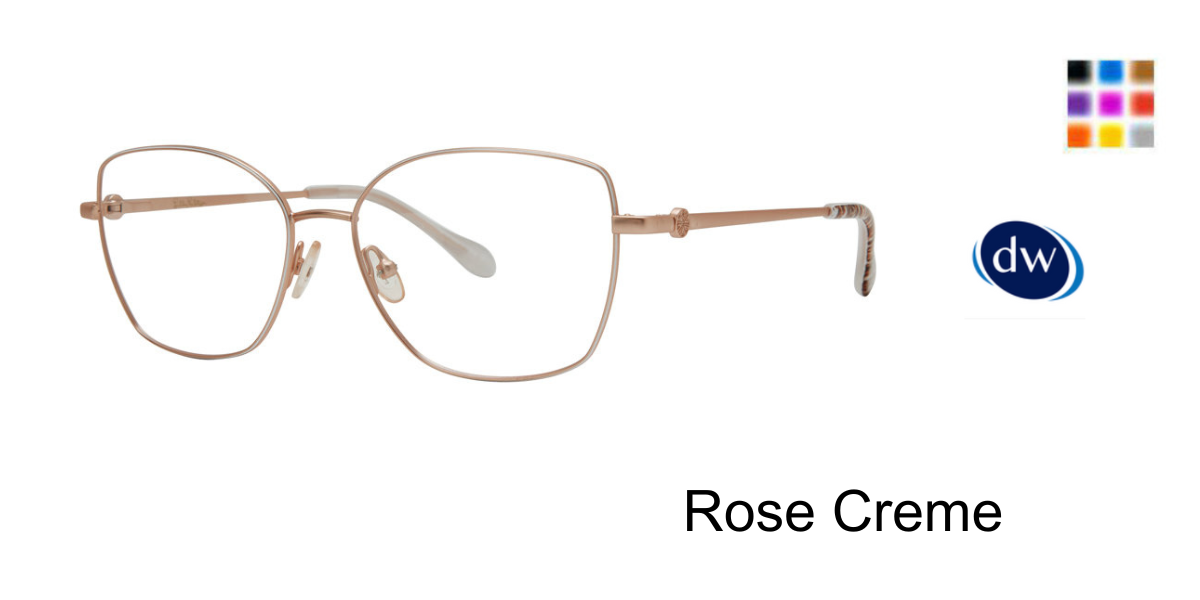 Rose Creme Lilly Pulitzer Carole Eyeglasses