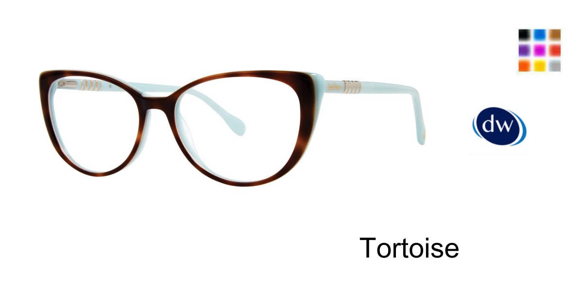 Tortoise Lilly Pulitzer Blanca Eyeglasses