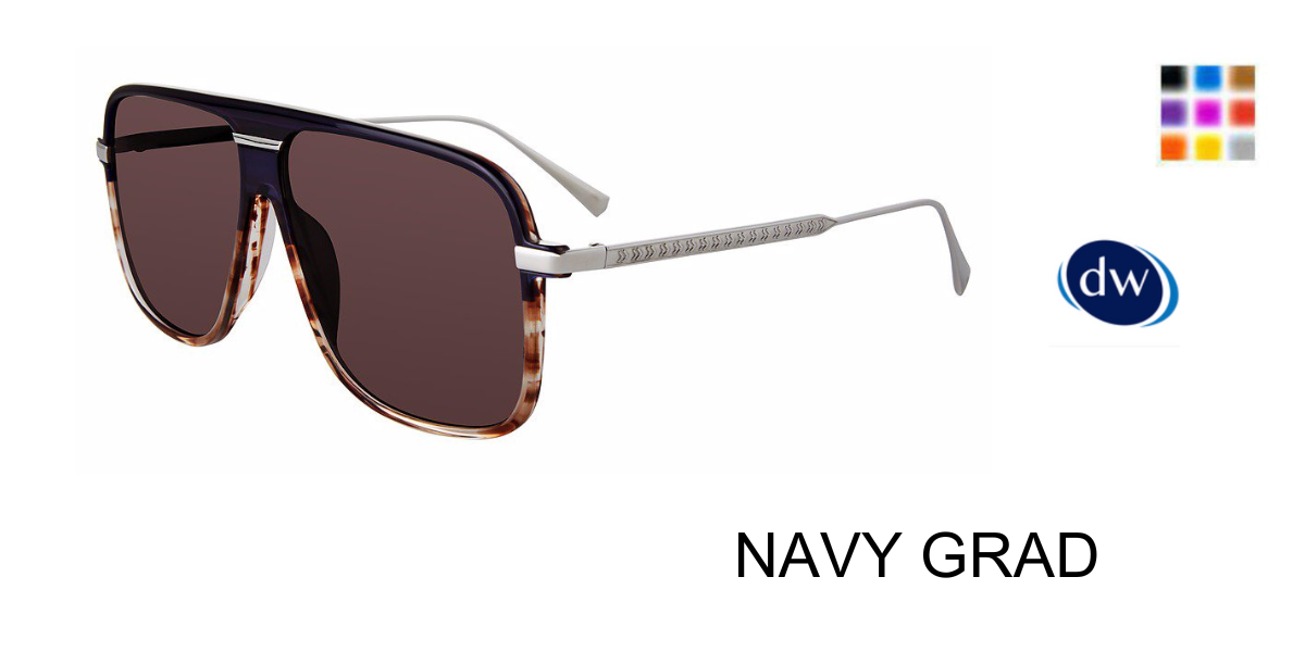 NAVY GRAD John Varvatos SJV562 Sunglasses
