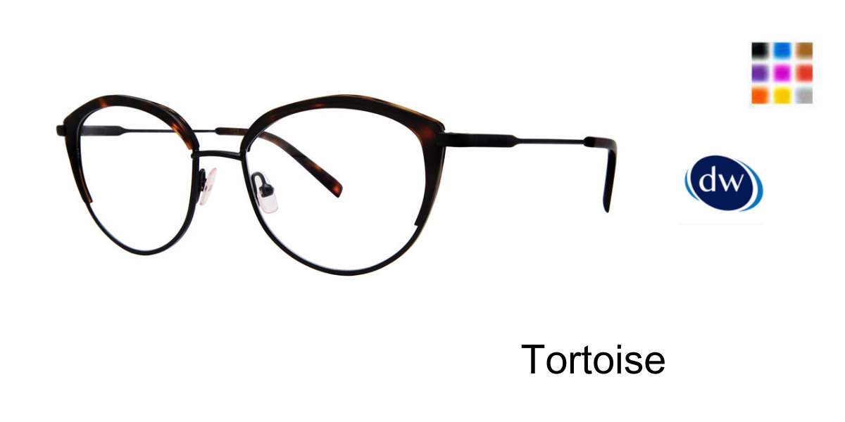 Tortoise Vera Wang V715 Eyeglasses