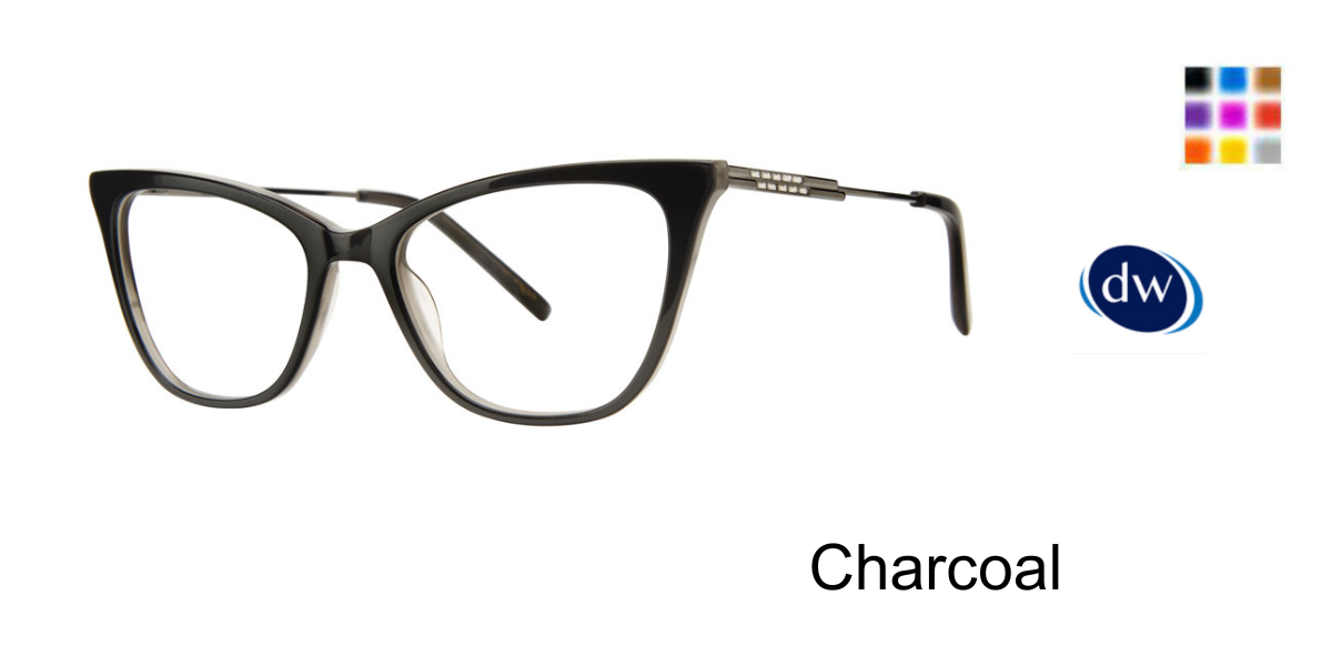 Charcoal Vera Wang Monyetta Eyeglasses