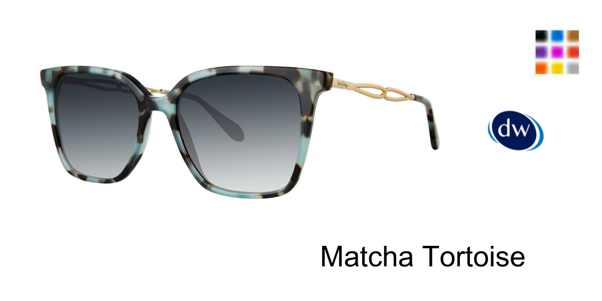 Matcha Tortoise Lilly Pulitzer Newport Sunglasses