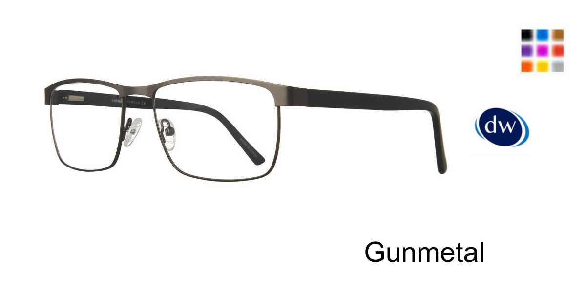 Gunmetal Eyera Foster Eyeglasses