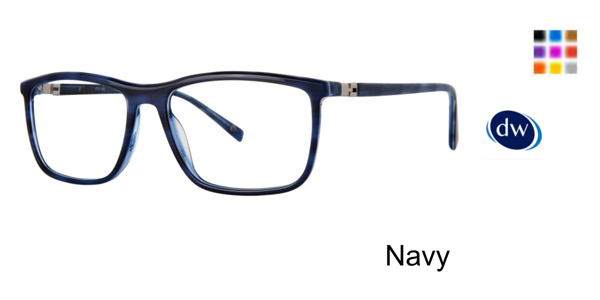 Navy Elliott Ives Tupelo Eyeglasses