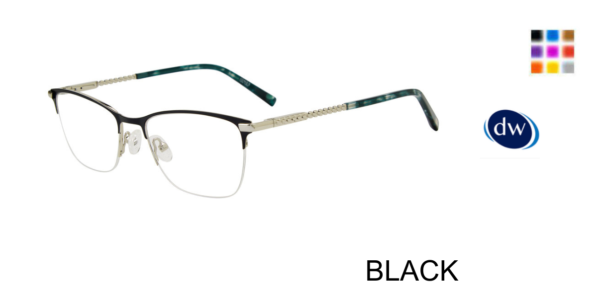 BLACK Jones New York VJON508 Eyeglasses
