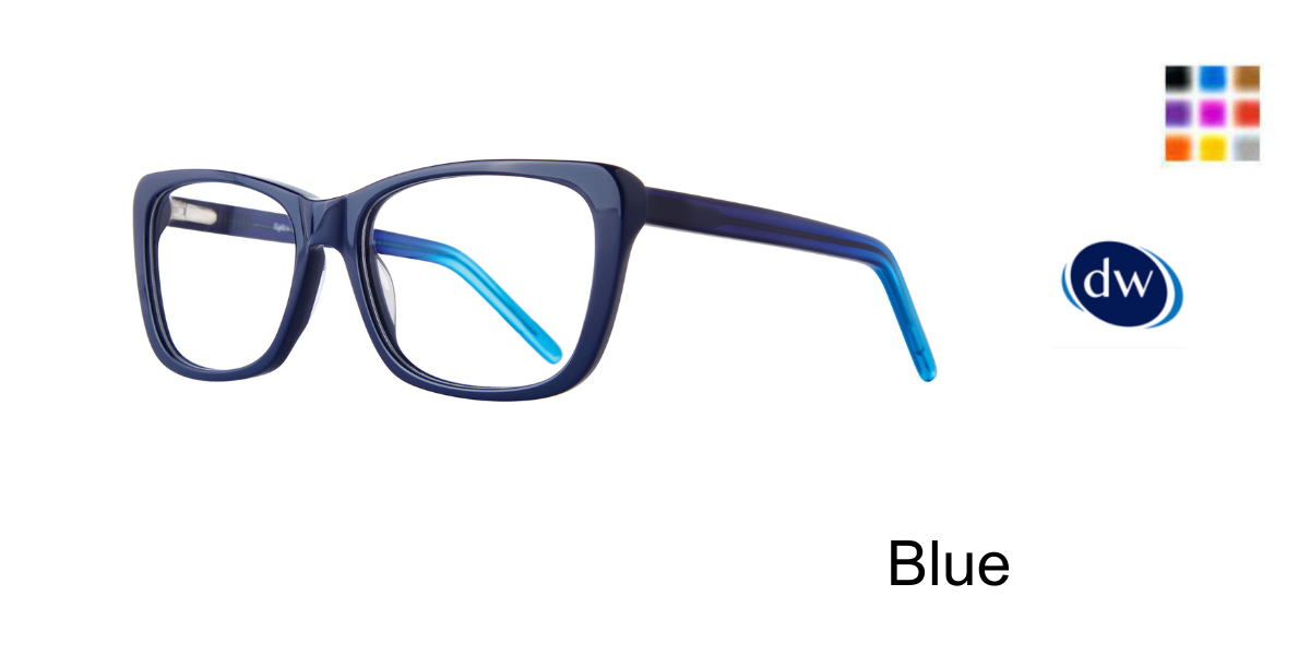 Blue Eight to Eighty Autumn Eyeglasses