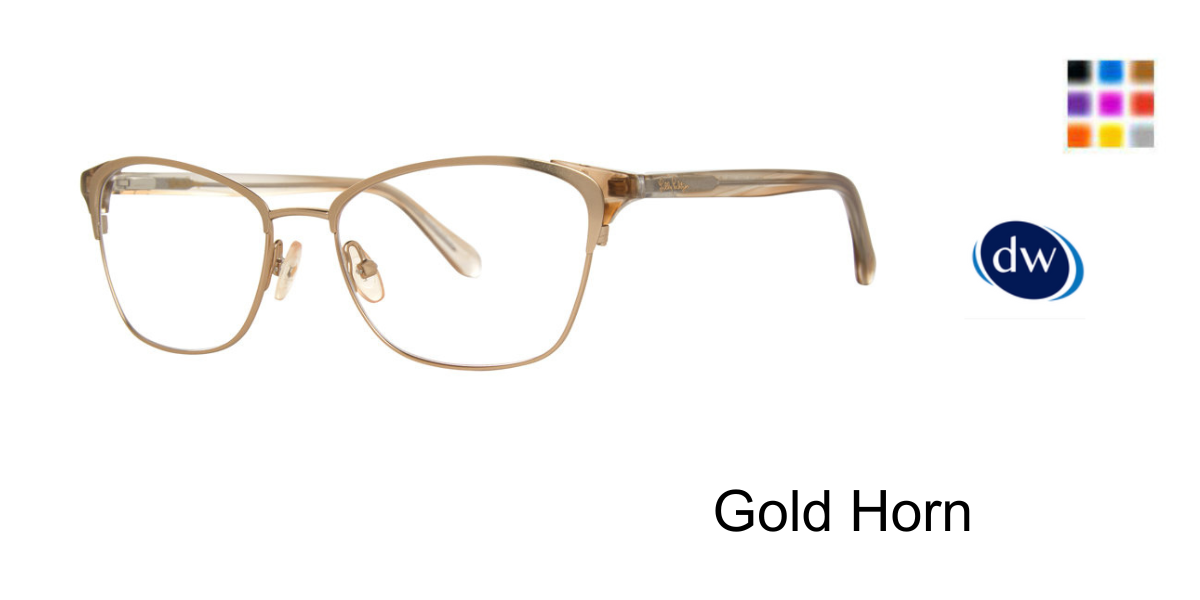 Gold Horn Lilly Pulitzer Belina Sunglasses