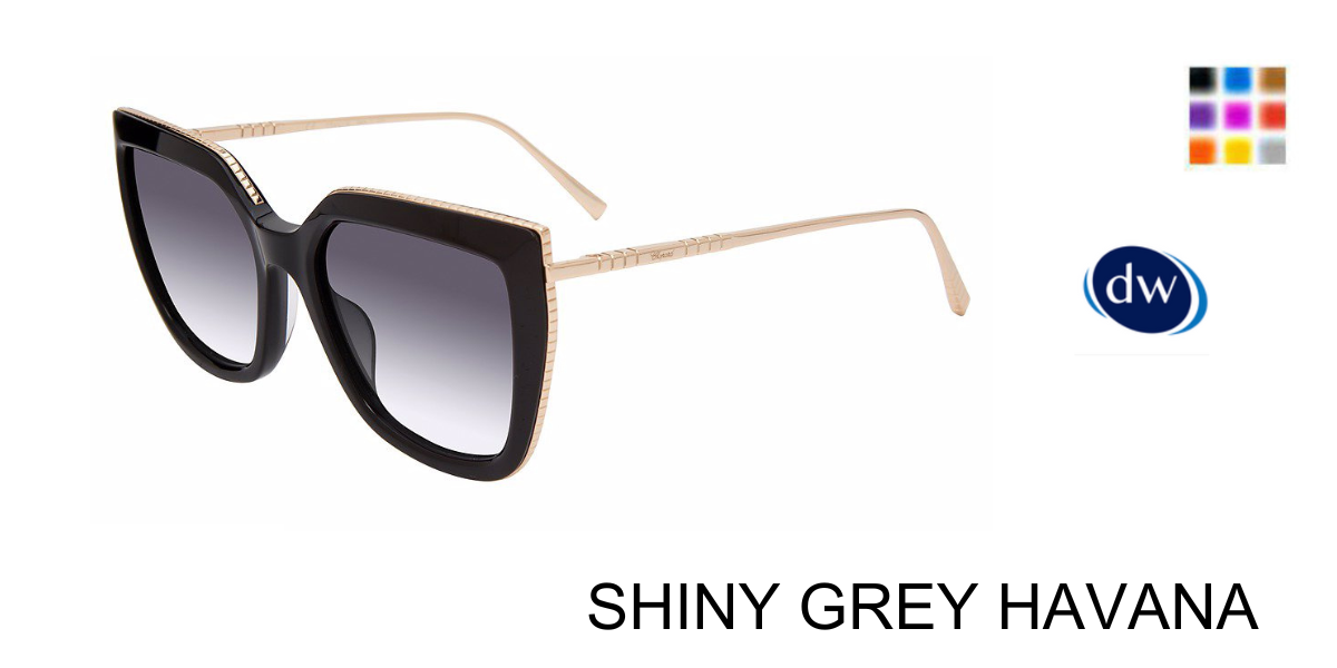 SHINY GREY HAVANA          Chopard SCH319M Sunglasses