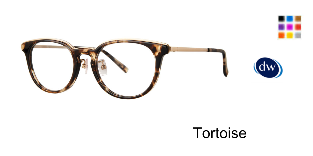 Tortoise Vera Wang VA67 Eyeglasses