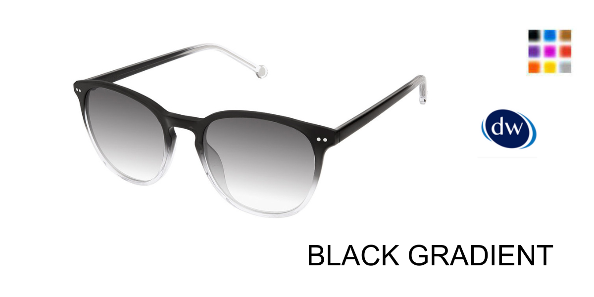 BLACK GRADIENT OTP-ONE-TRUE-PAIR-SUN OTPS-2044 Sunglasses