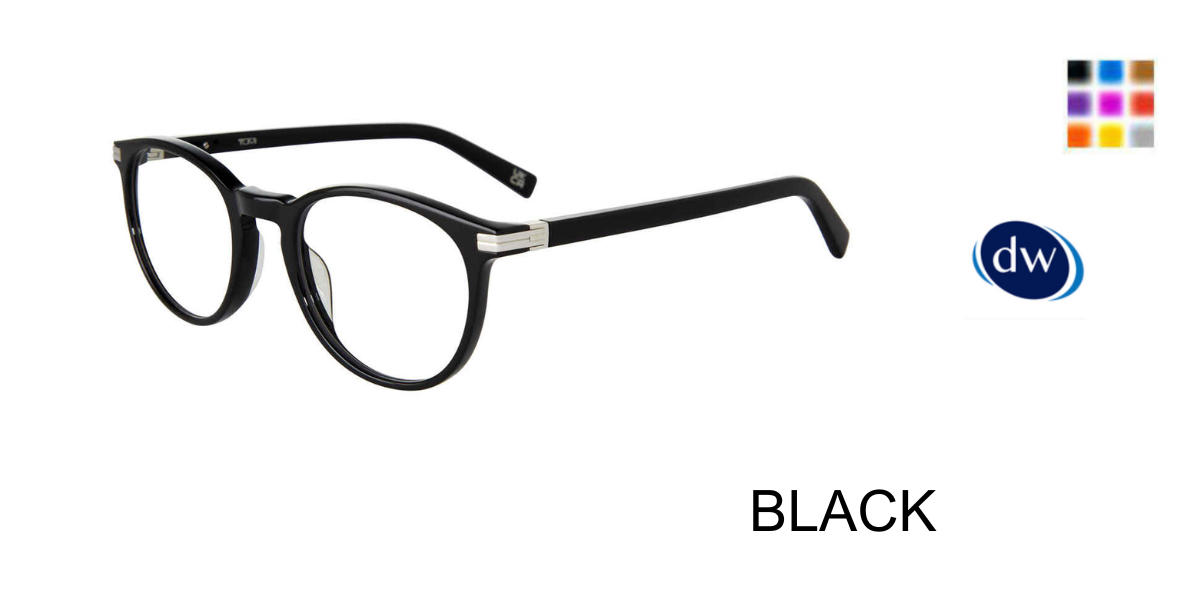 BLACK TUMI VTU522 Eyeglasses