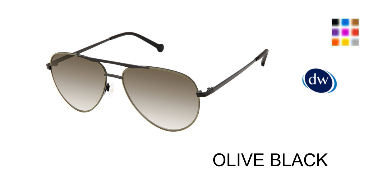 OLIVE BLACK OTP-ONE-TRUE-PAIR-SUN OTPS-2043 Sunglasses