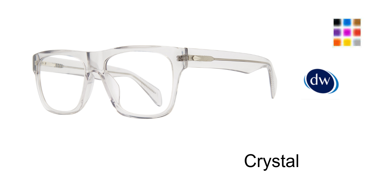 Crystal Brooklyn Heights Davinci Eyeglasses