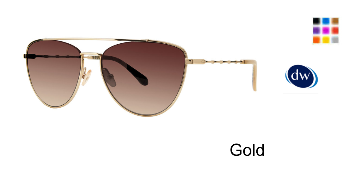 Gold Lilly Pulitzer Corsica Eyeglasses